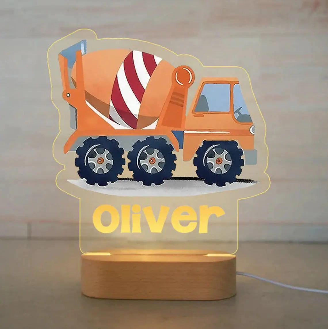 Personalized Cartoon Animal Design Night Light for Kids Room childrensterritory