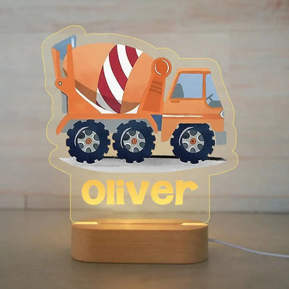Personalized Cartoon Animal Design Night Light for Kids Room childrensterritory
