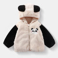 Kids' Bear Design Long Sleeves Warm Jacket