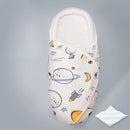 Cartoon Print Newborn Baby Wrap Blankets