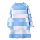 Kids Girls Cute Animals Design Long Sleeve Warm Dresses