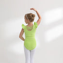 Kids' Girls' Designer Gymnastics Ballet Leotard with Tutu Skirt