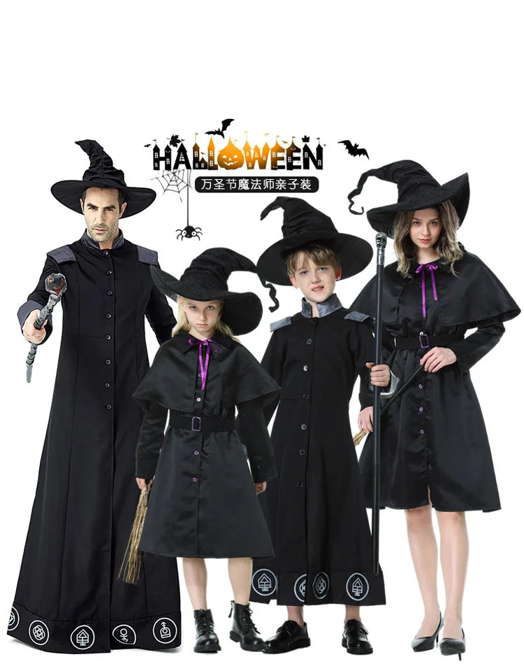 Witch Halloween Costume for the Whole Family