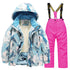 Thick Waterproof Printed Warm Snow Suits for Kids childrensterritory