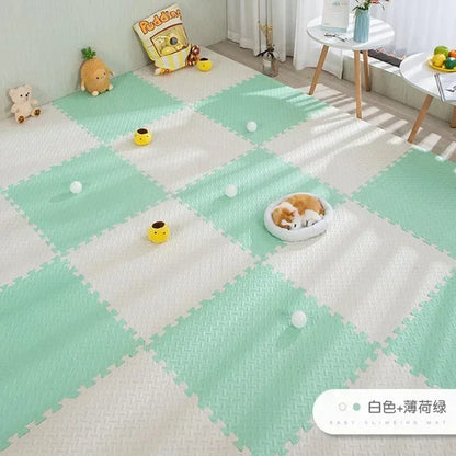 Soft Interlocking Puzzle Mat Play for Kids Room