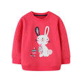Kids Cartoon Print Long Sleeve Sweatshirts childrensterritory