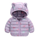 1-5Yrs Kids Boys Girls Dinosaur Print Hooded Jackets childrensterritory