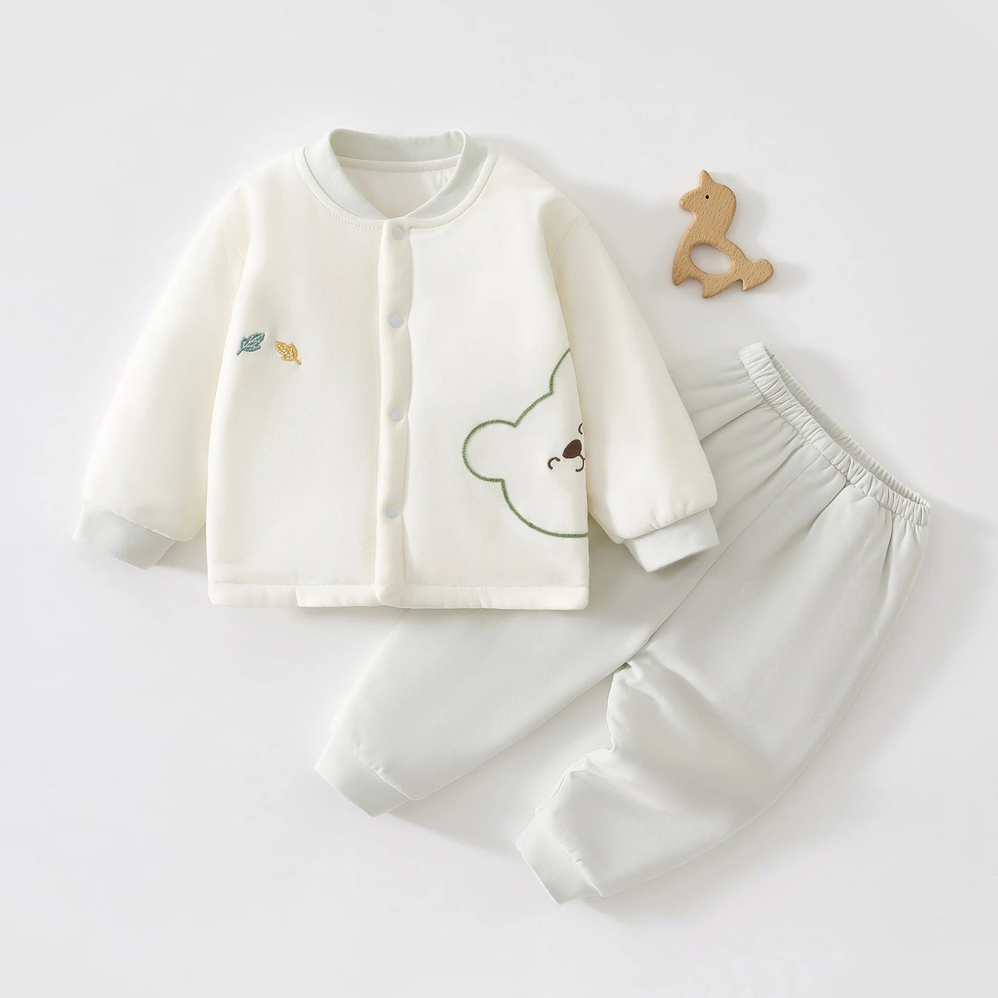 Baby Kids Cartoon Design Winter Outfit Set childrensterritory