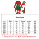 Girls' Round Neck Design Long Sleeves Christmas Outfits childrensterritory
