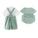 Baby Boy's Green Birthday Party Gentleman's Suit childrensterritory