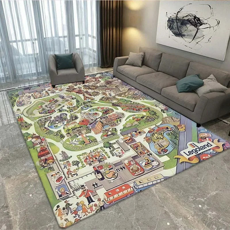 Kids Soft Educational Play Mat Bedroom Decoration
