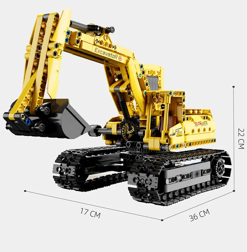 Engineering Truck Building Block Toys For Children