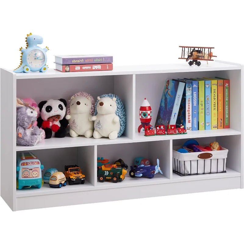Kids Storage Cabinet Flexible Stackable Bookcase