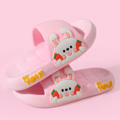 Kids Open Toe Non-Slip Home Slippers