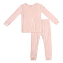 Solid Pattern Bamboo Fiber Pajamas Sets For Baby/Kids childrensterritory