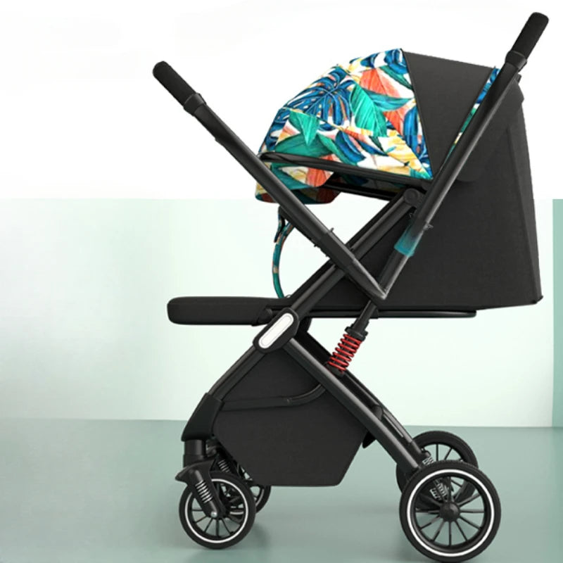 Bi-directional Lightweight High Landscape Baby Stroller