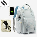 Waterproof Mommy Maternity Backpack With Stroller Hooks childrensterritory