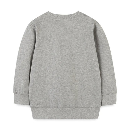 Pretty Horse Design Kids Girls Grey Sweatshirt childrensterritory