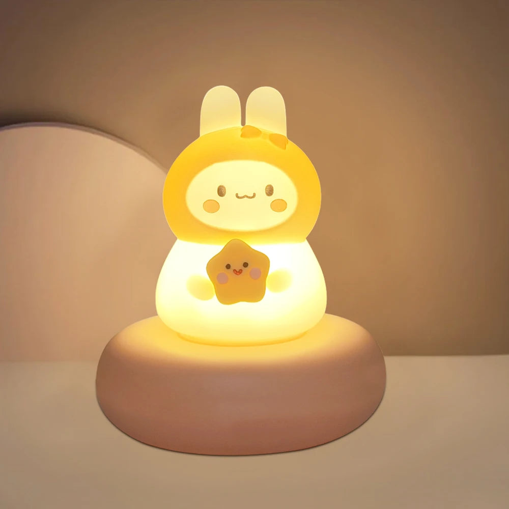 Rechargeable Touch Sensor Dimmable Cute LED Night Lights