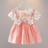 Baby Girls Doll Collar Summer Princess Birthday Party Dresses childrensterritory