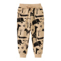 Kids Boys Full Length Animals Print Sweatpants childrensterritory