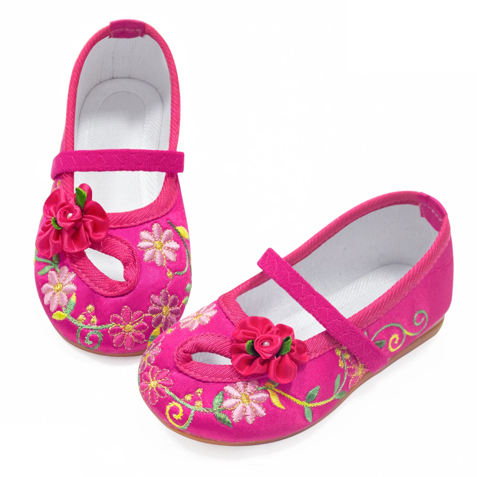 Kids Girls Mary Jane Ballerina Flats Casual Shoes childrensterritory