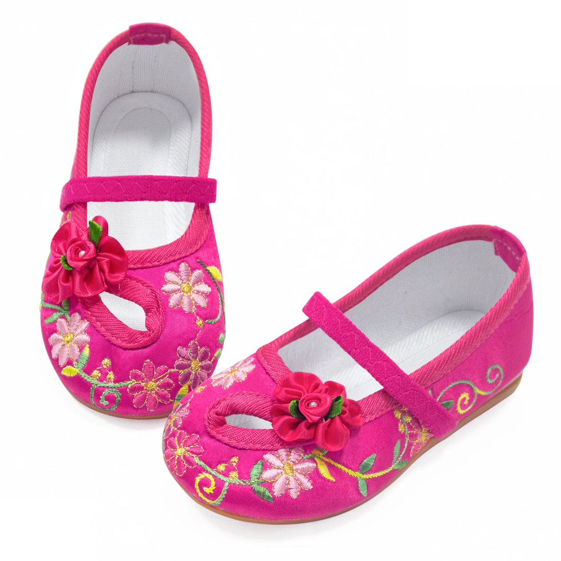 Kids Girls Mary Jane Ballerina Flats Casual Shoes childrensterritory
