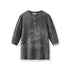 Ribbed Grey Melange Family Matching Clothing Sets childrensterritory