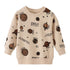 Girls White Casual Cotton Sweatshirts childrensterritory