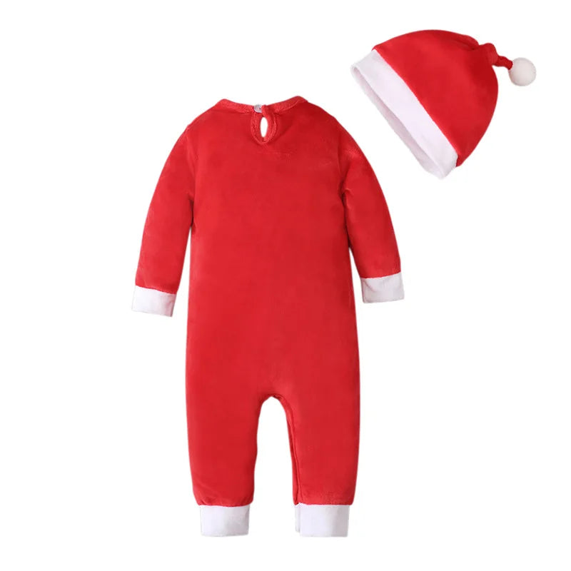 Adorable Baby Santa Claus Outfit For Christmas childrensterritory