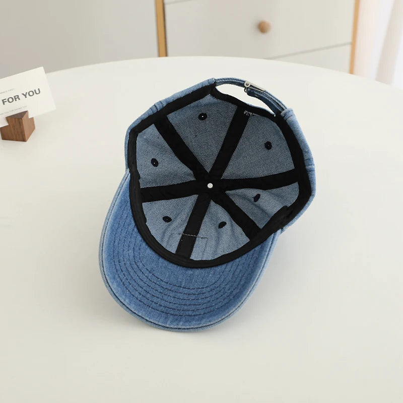 Kids Boys Cartoon Dinosaurs Design Adjustable Sports Hats