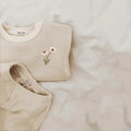 Kids Cartoon Print Long Sleeves Warm Clothing Set childrensterritory