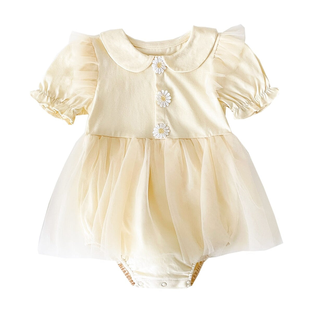 Baby Girl Princess Party Bodysuits for Summer childrensterritory
