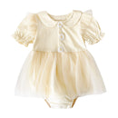 Baby Girl Princess Party Bodysuits for Summer childrensterritory