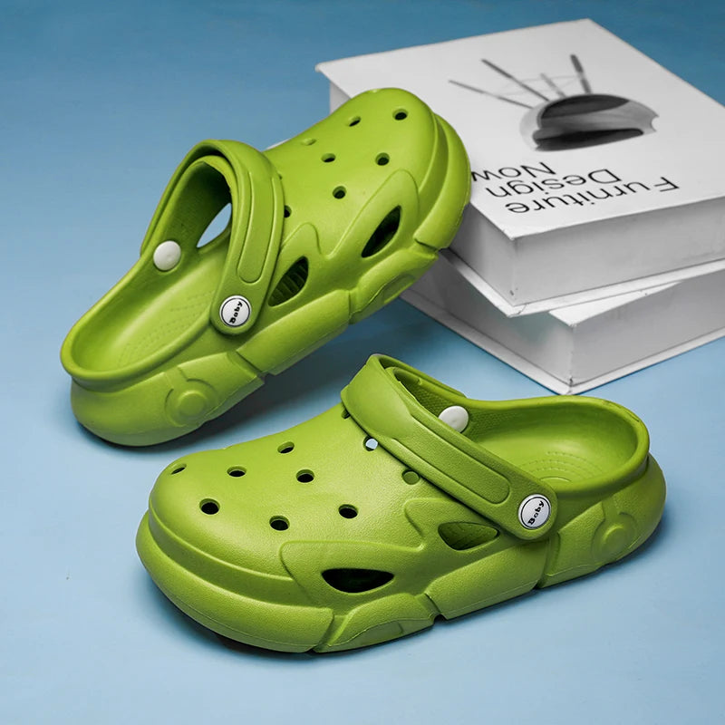 Cave Hole Baby or Kids Beach Sandals, Summer Clogs