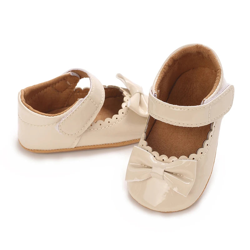 Infant Princess Girl Butterfly Knot Non-Slip Shoes childrensterritory