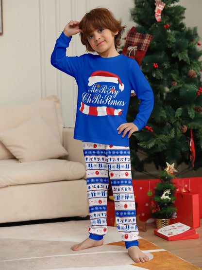 Long Sleeves Christmas Print Family Matching Clothing Set childrensterritory