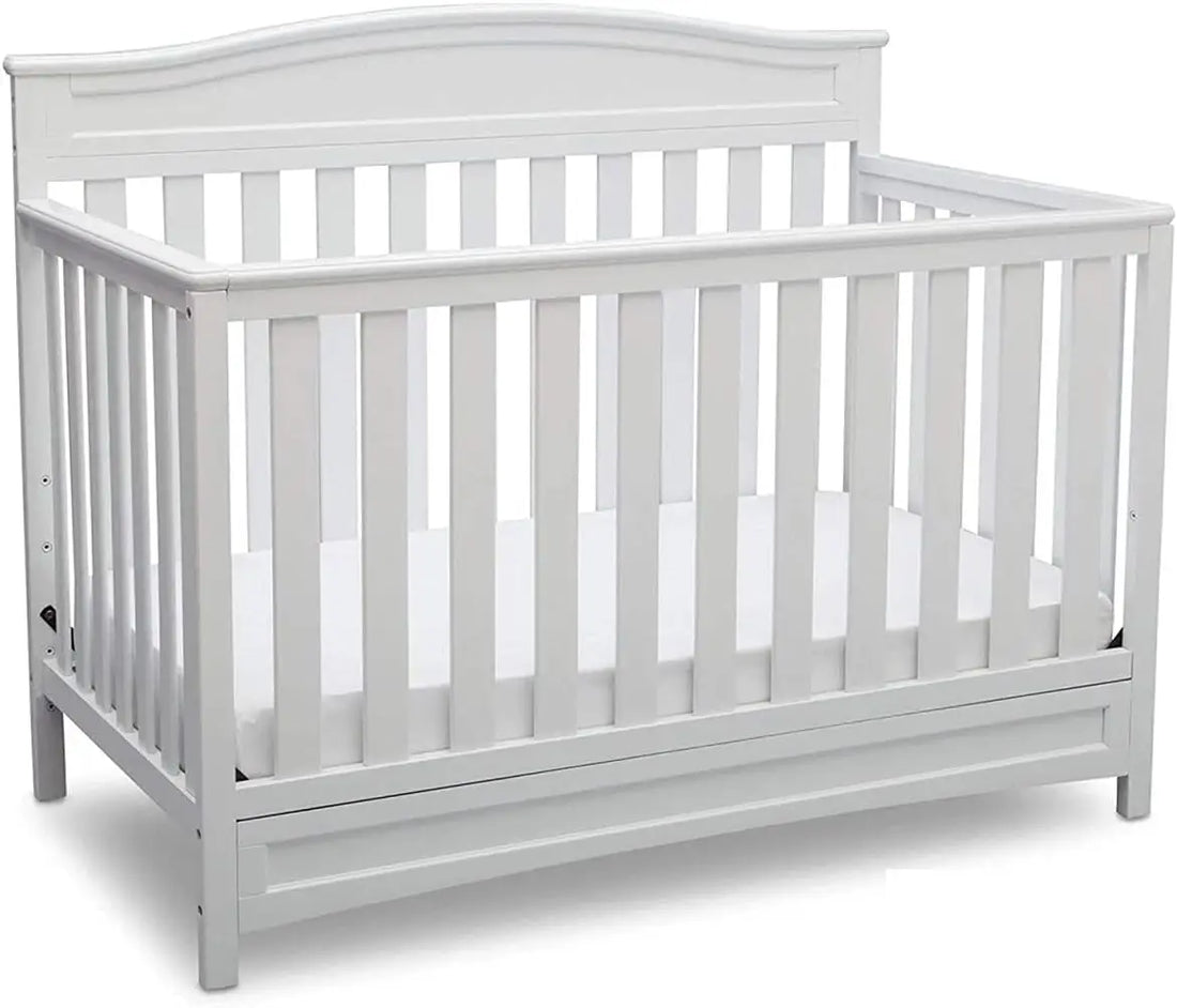4-in-1 Convertible Baby Crib with Modern Design childrensterritory