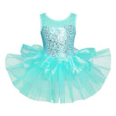 Kids Girls Shiny Sequins Leotards/Dancewear childrensterritory