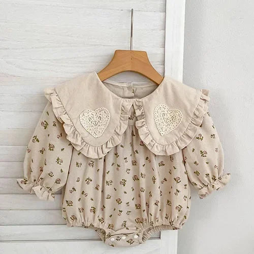 Baby Kids Long Sleeves Lace Design Christmas Party Costumes