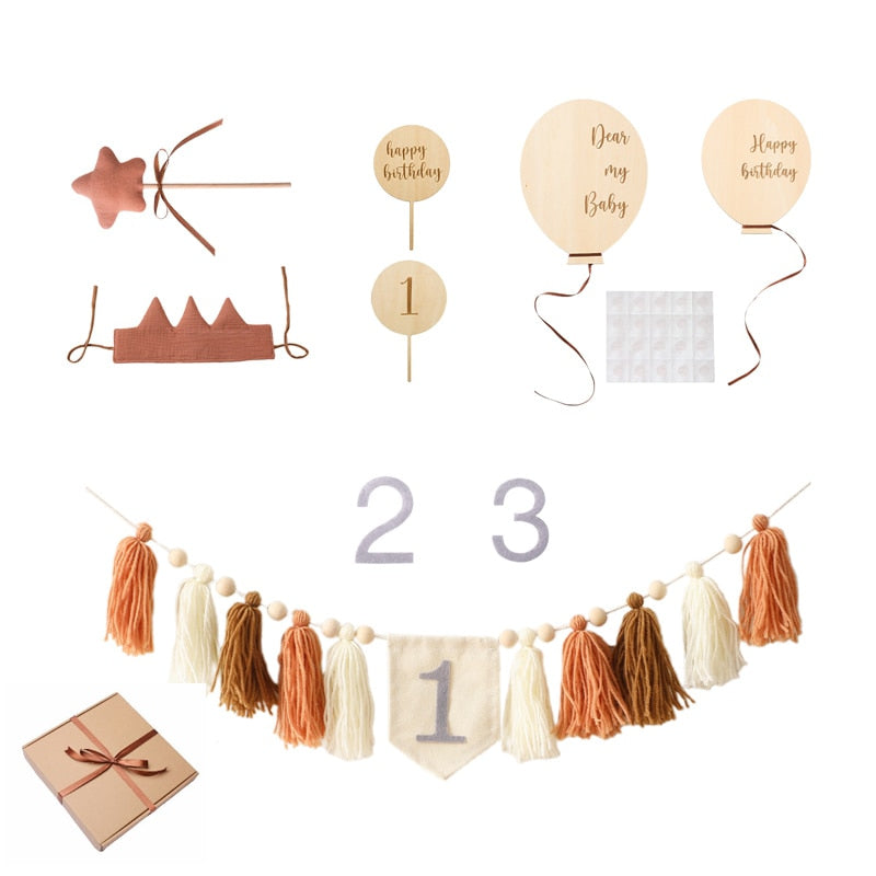 Handmade Baby Shower or Birthday Party Decoration Supplies childrensterritory
