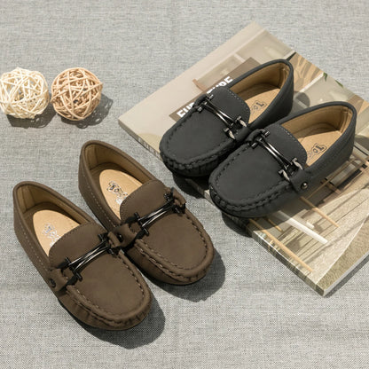 Kids Casual Breathable Leather Shoes for Spring Summer childrensterritory