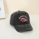 Motor Club Letter Embroidered Outdoor Kids Caps for Summer childrensterritory