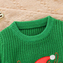Kids' Long-Sleeved Embroidery Design Warm Sweater