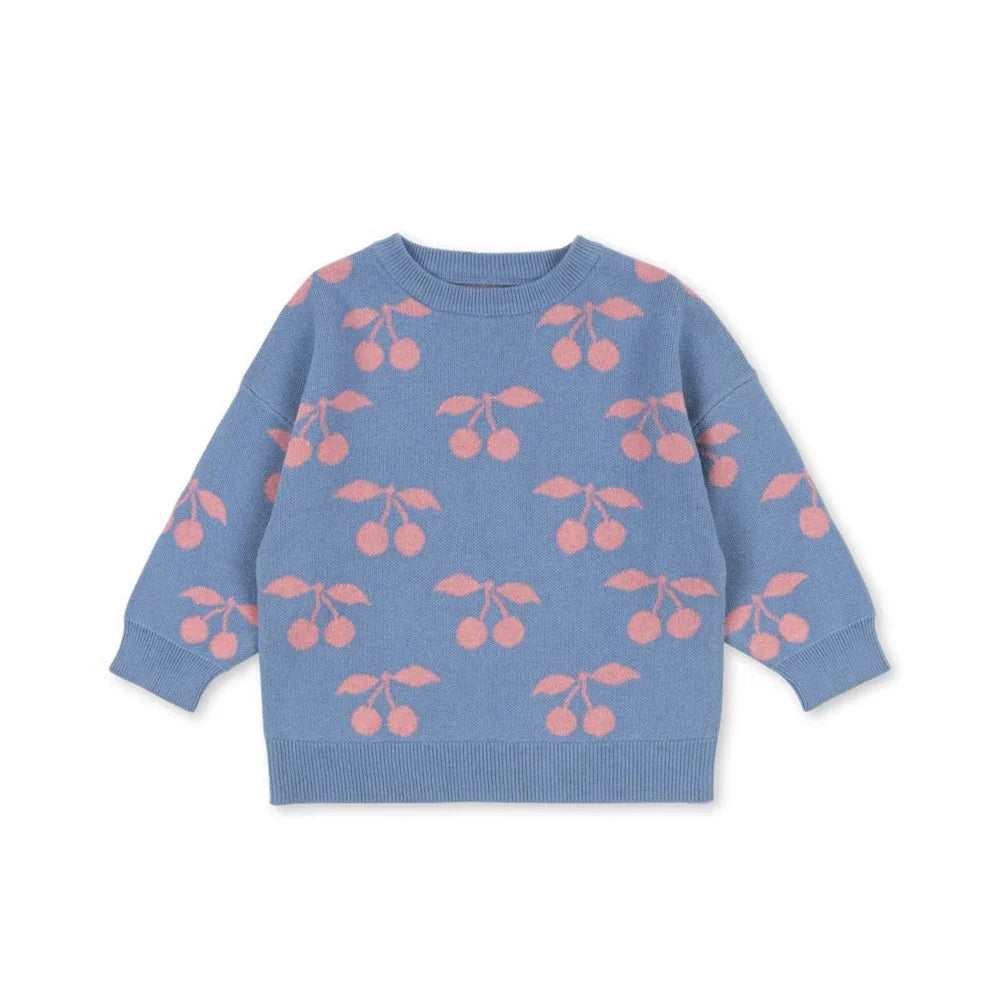 Full-Sleeve Printed Autumn Sweaters For Kids