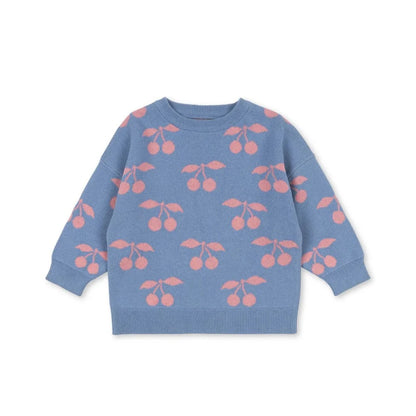 Full-Sleeve Printed Autumn Sweaters For Kids childrensterritory