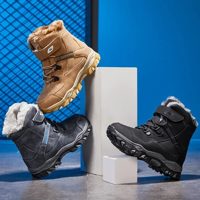 Kids High Quality Warm Platform Snow Boots