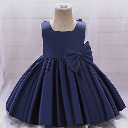 Baby/Kids Girls Bowknot Design Princess Birthday Party Dresses