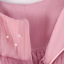 Pearl Mesh Design Tutu Christening Dress for Little Girls childrensterritory