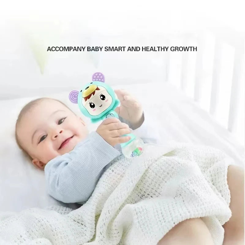 Baby Musical Rattle Hammer Toy with LED Lights childrensterritory